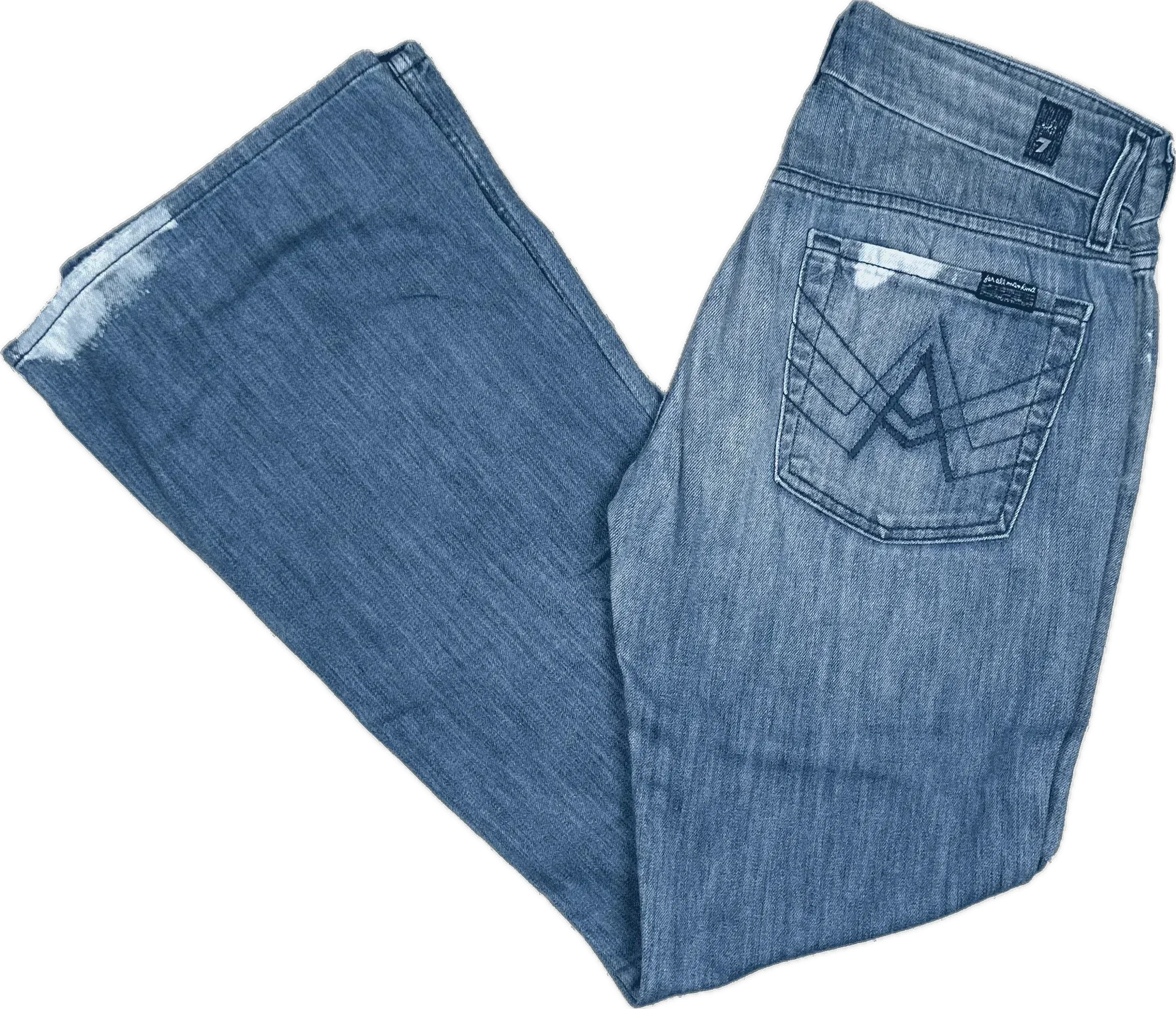 7 for all Mankind 'Lexie' A Pocket Petite Flare Jeans Size- 27