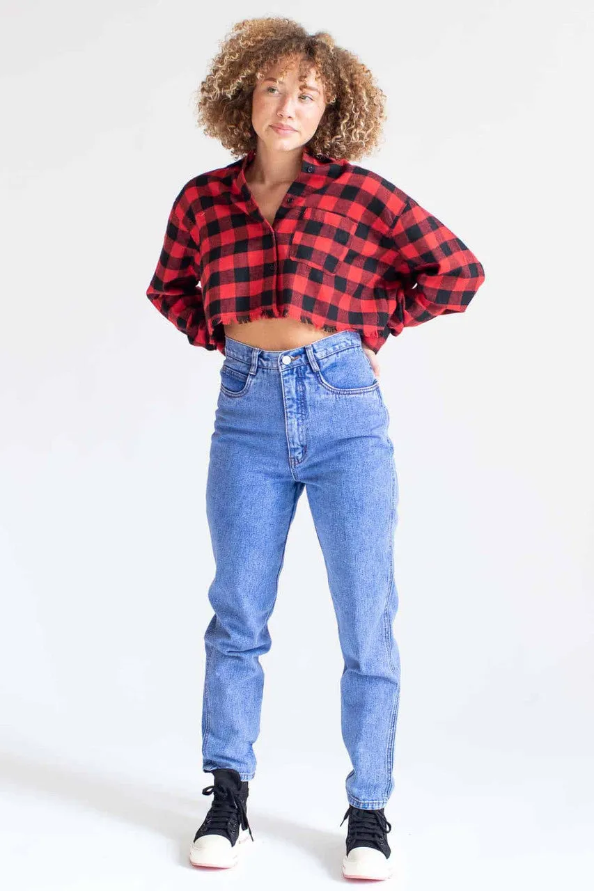 90s High Waisted Calvin Klein Denim Jeans 510 (sz. 28")