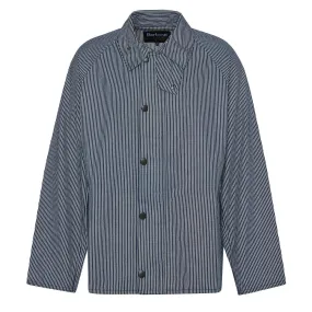 Barbour Transport Stripe Casual Jacket Indigo Stripe
