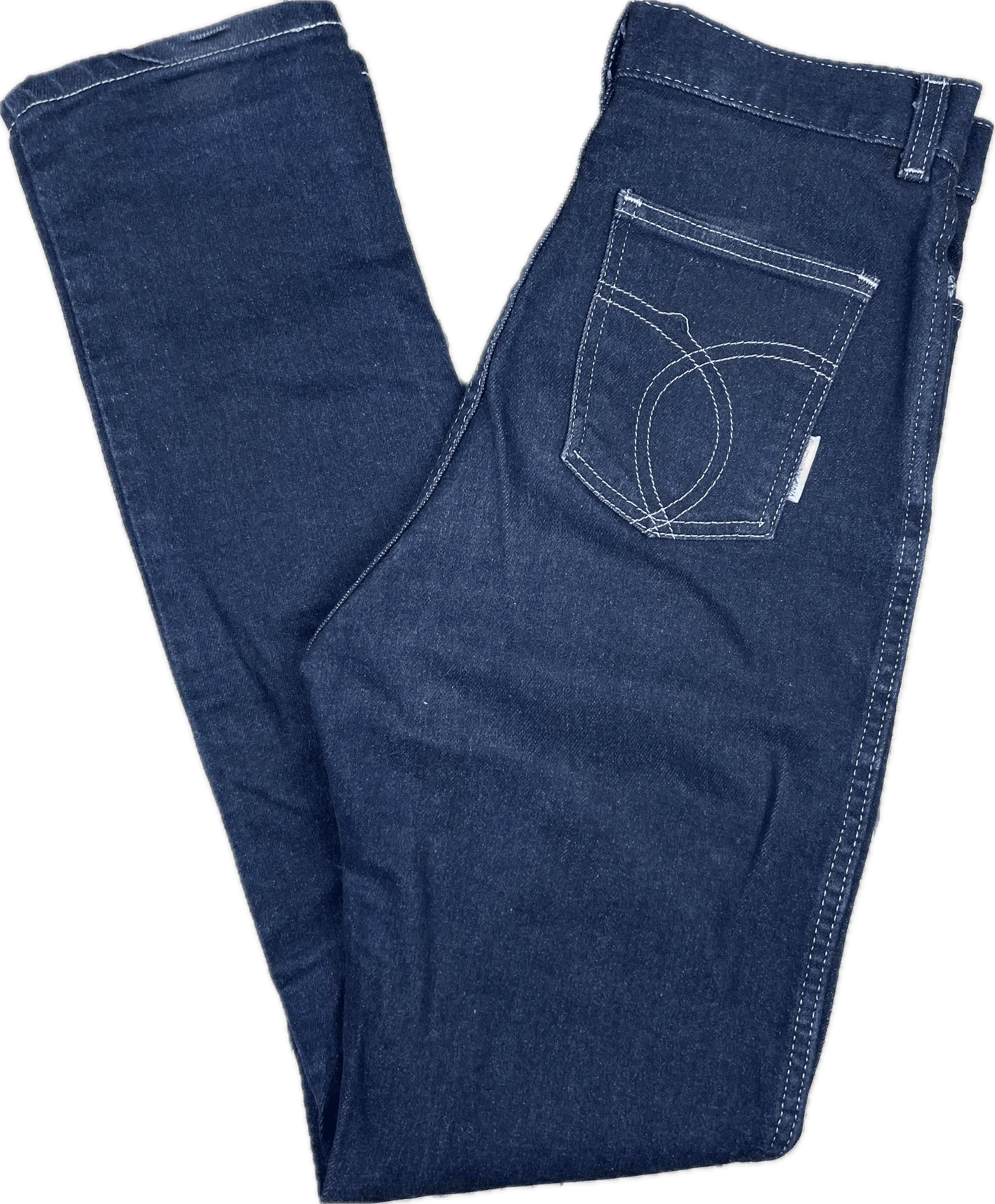 Bluegrass 1980's High Waisted Slim Australian Ladies Jeans - Suit Size 9/10