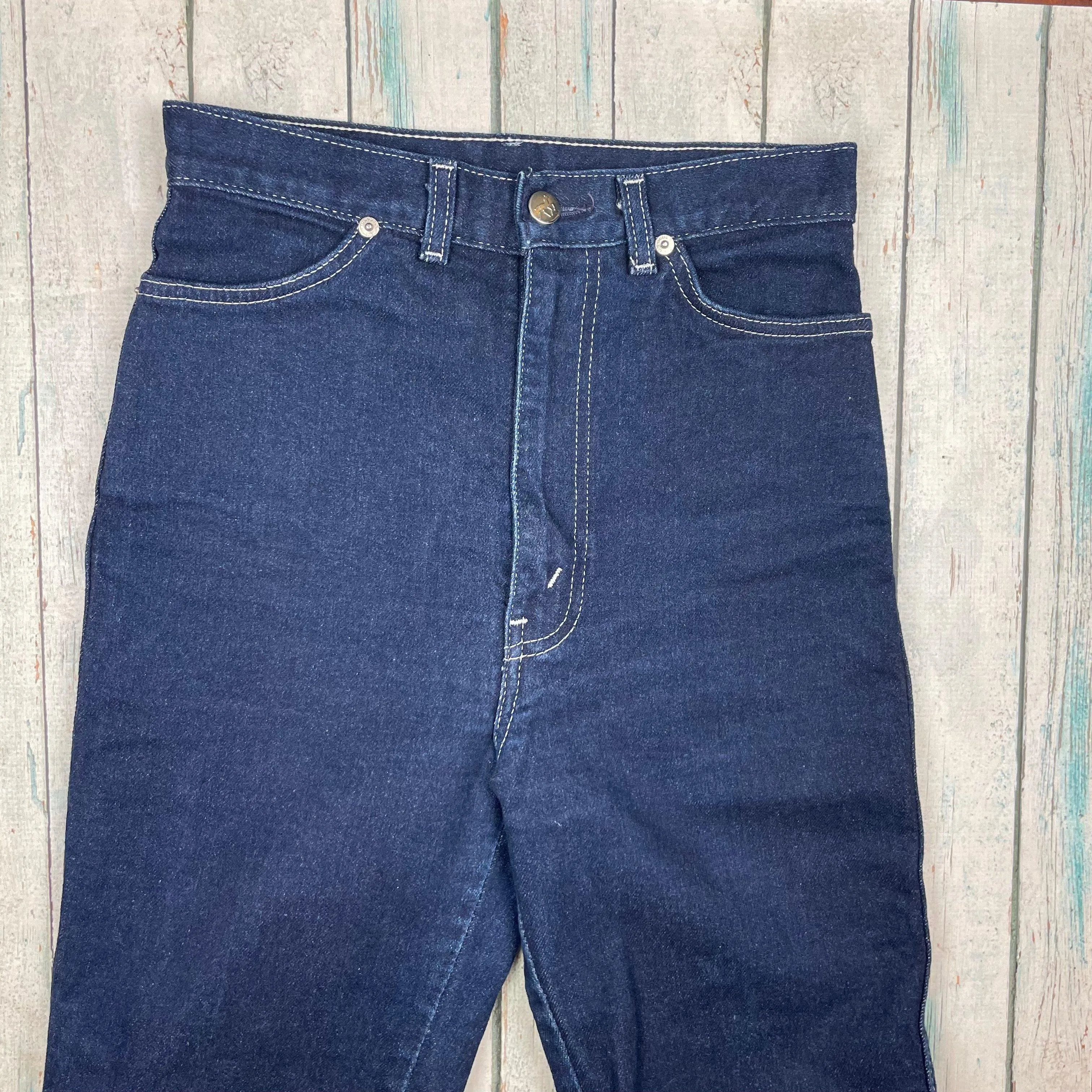 Bluegrass 1980's High Waisted Slim Australian Ladies Jeans - Suit Size 9/10
