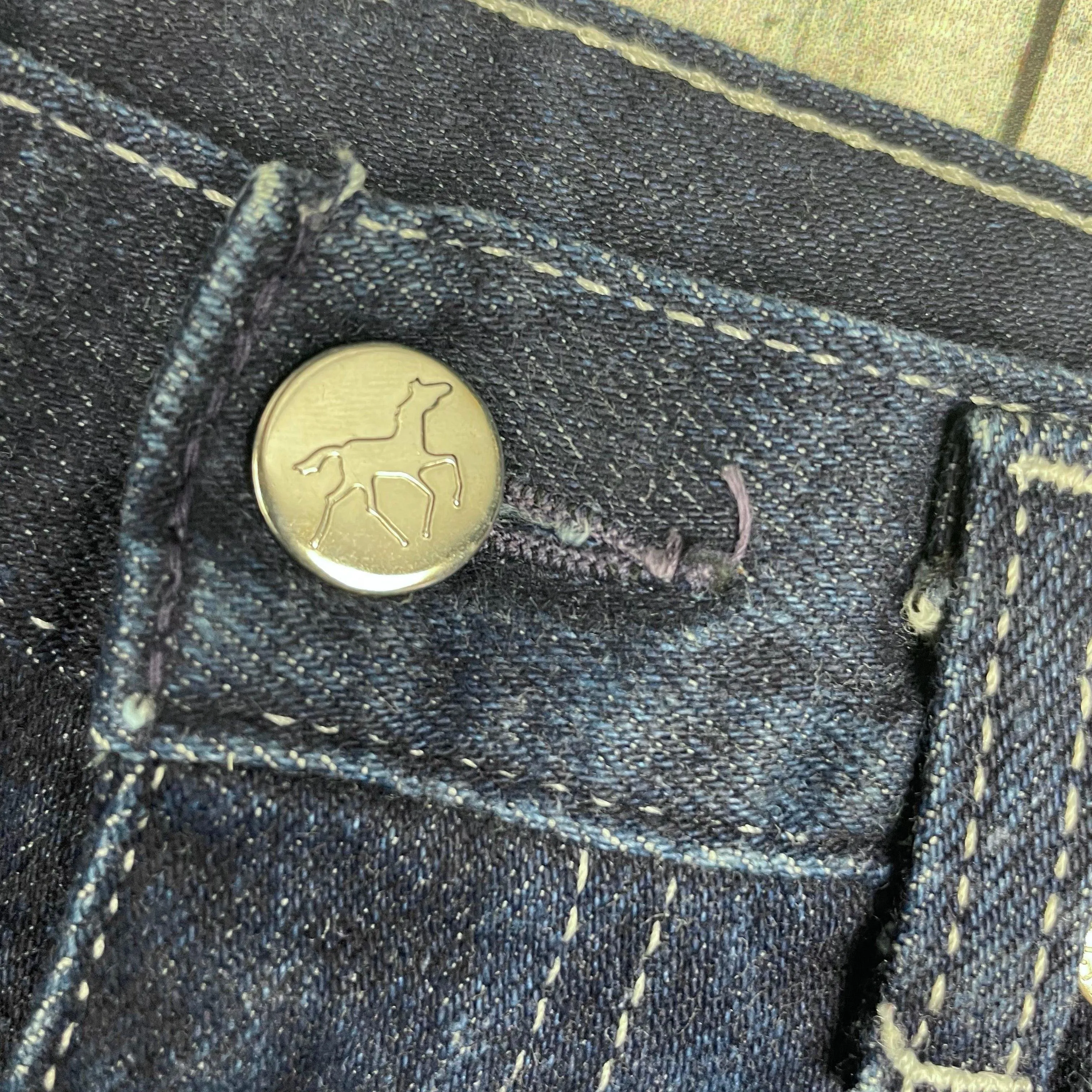 Bluegrass 1980's High Waisted Slim Australian Ladies Jeans - Suit Size 9/10