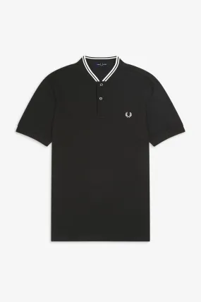 BOMBER COLLAR POLO SHIRT