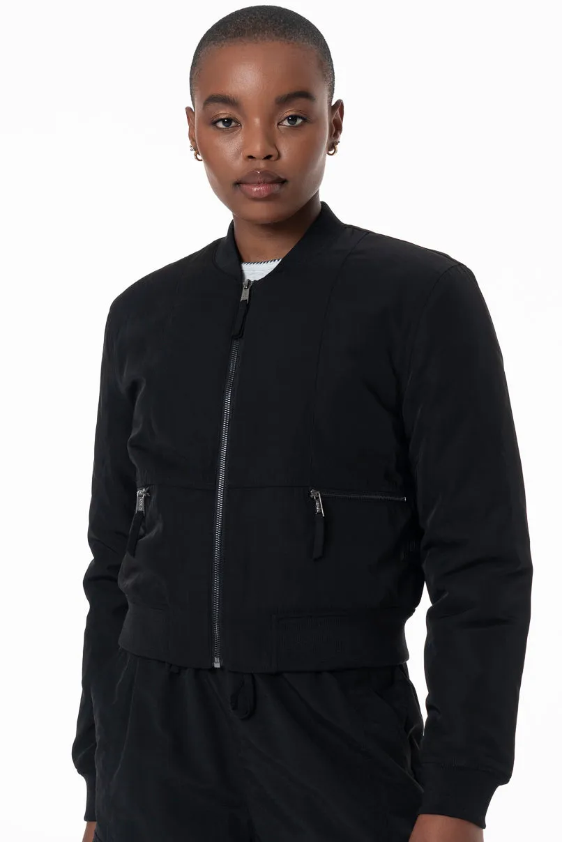 Bomber Jacket _ 157878 _ Black