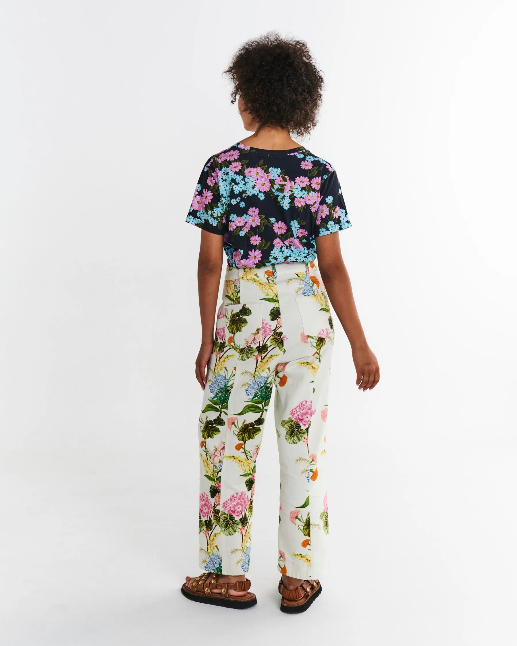 Bouquet Beauty Denim Pants