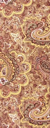 Brown Paisley Tights