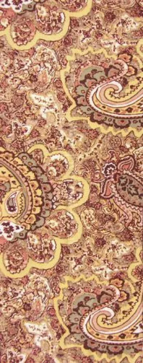 Brown Paisley Tights