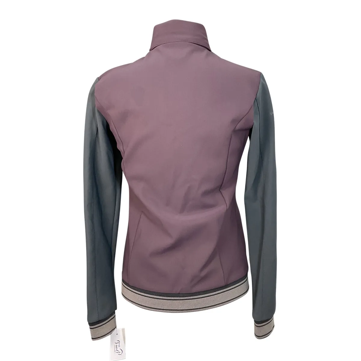 Cavalleria Toscana Amazzone Bomber in Plum/Grey - Women's Medium