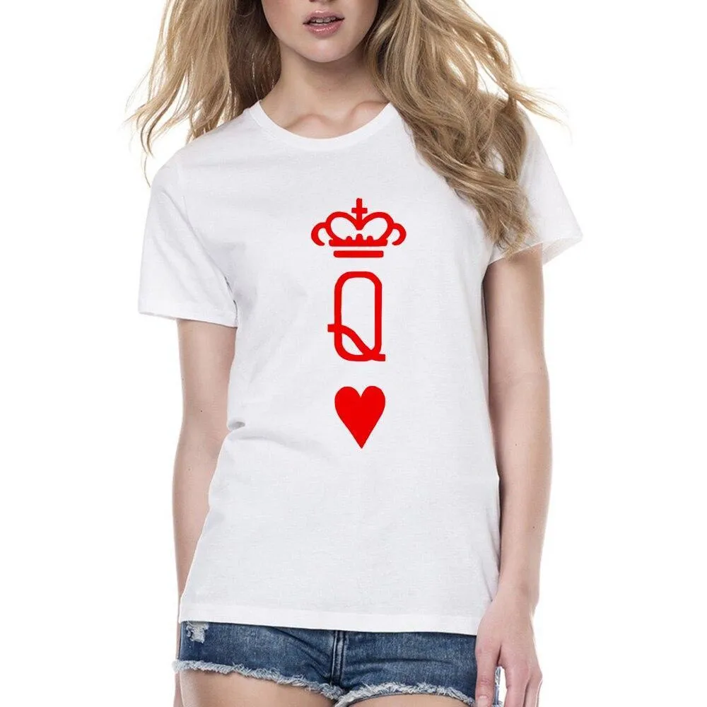 Couple T-shirts King and Queen Symbols