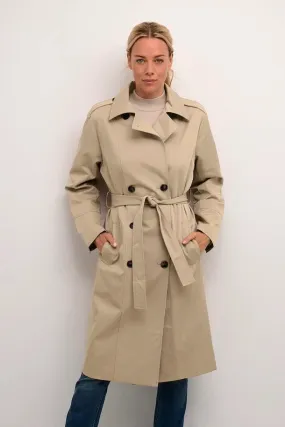 CRNOVINNA TRENCH COAT "Silver Mink"