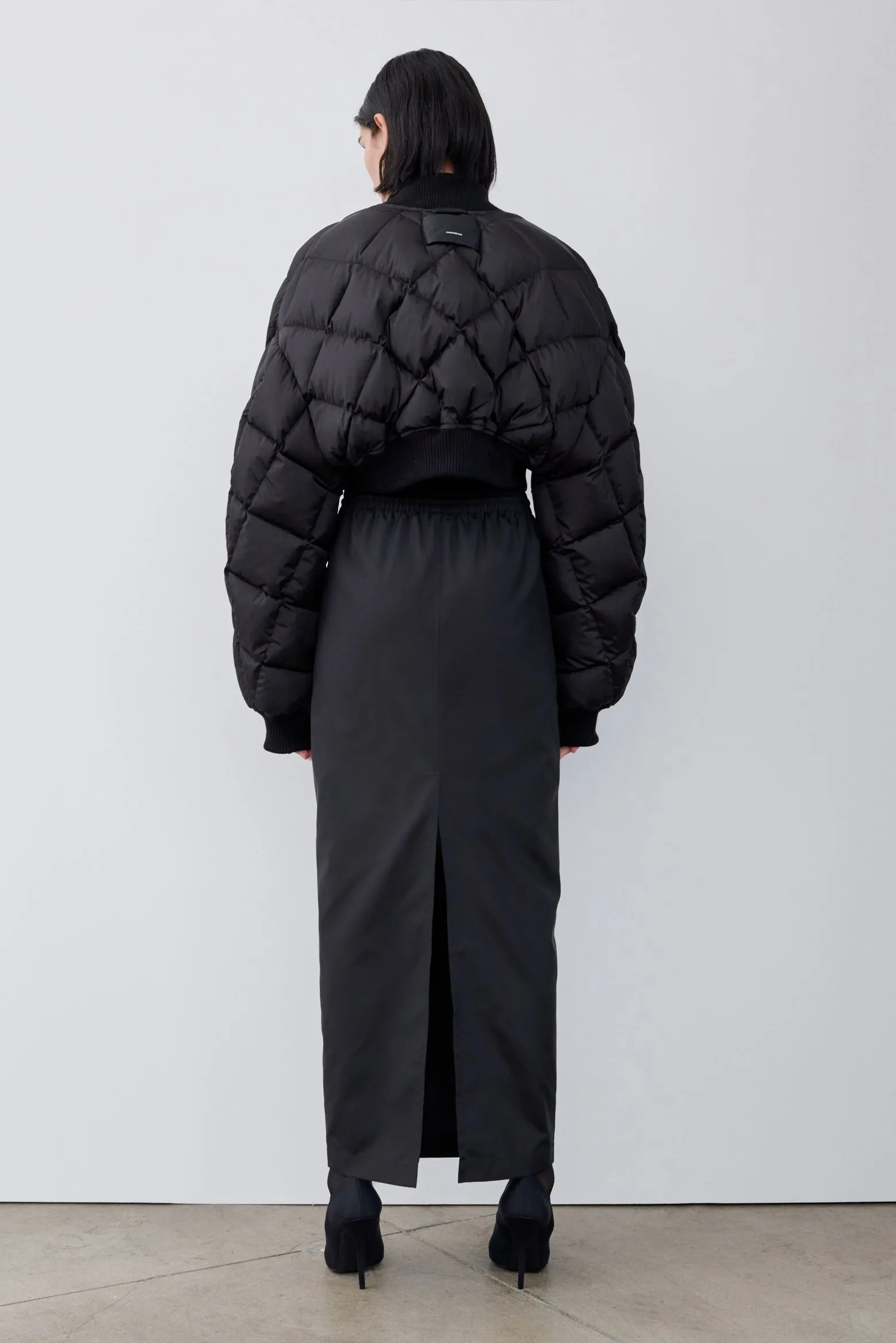 CROP REVERSIBLE BOMBER