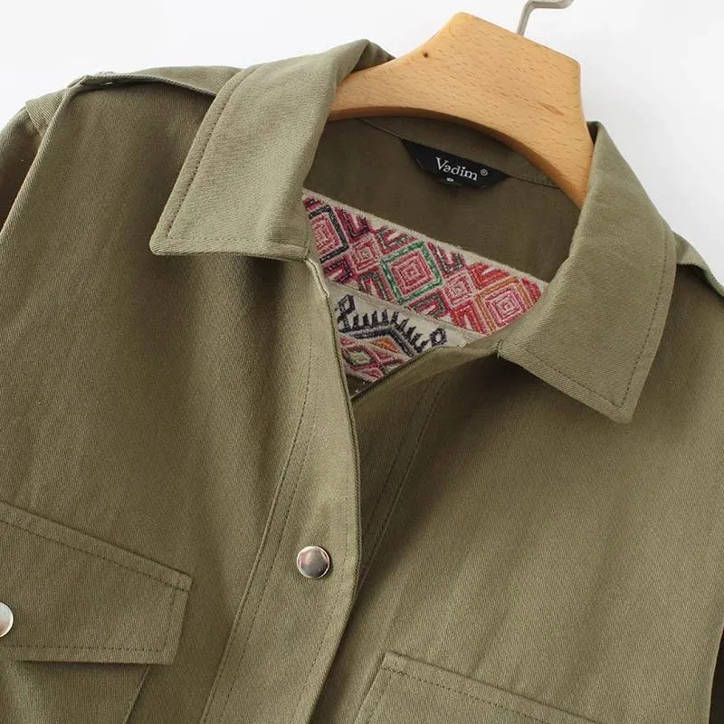 EMBROIDERY SHIRT/JACKET
