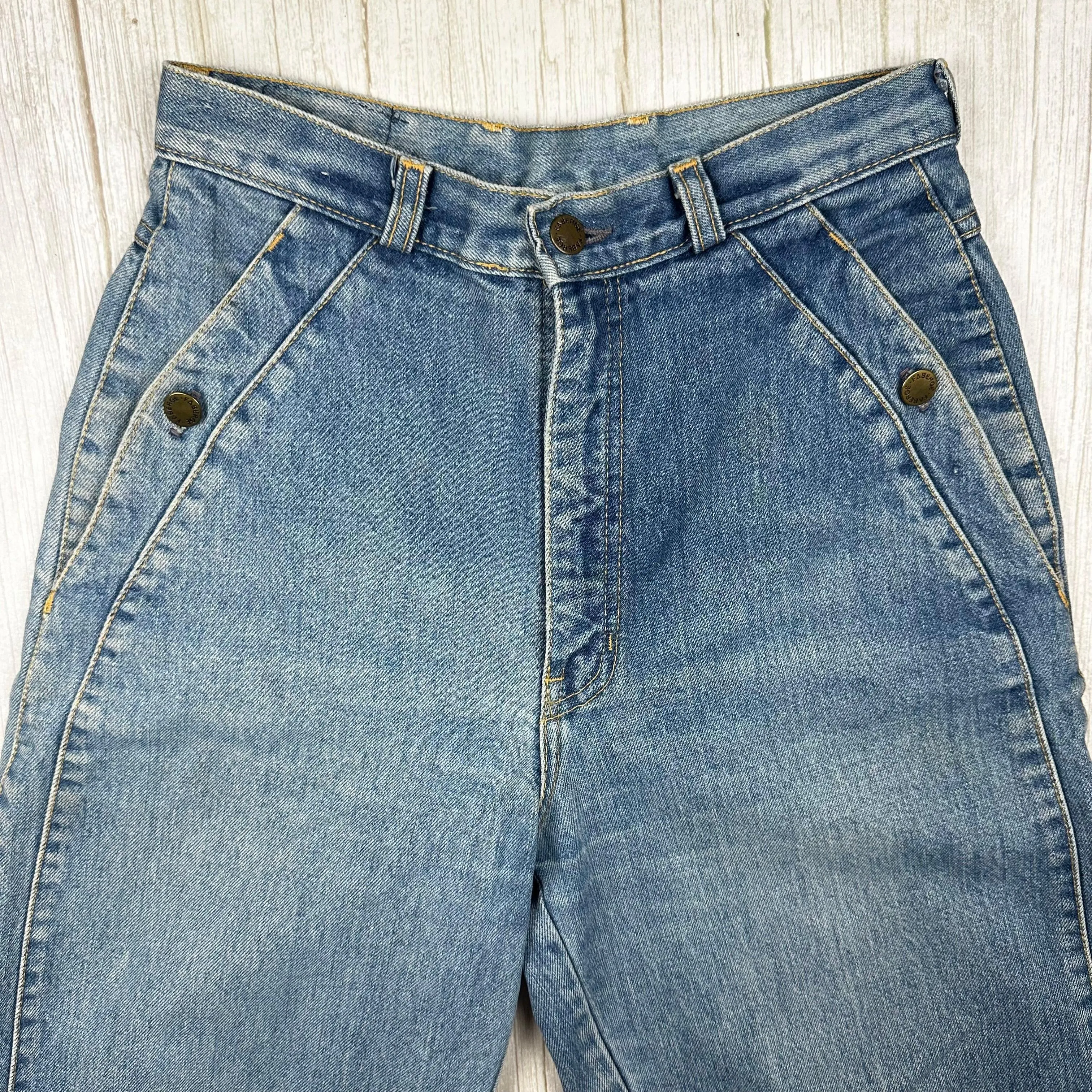 Fabergé 1980's Deadstock High Waisted Baggies Jeans