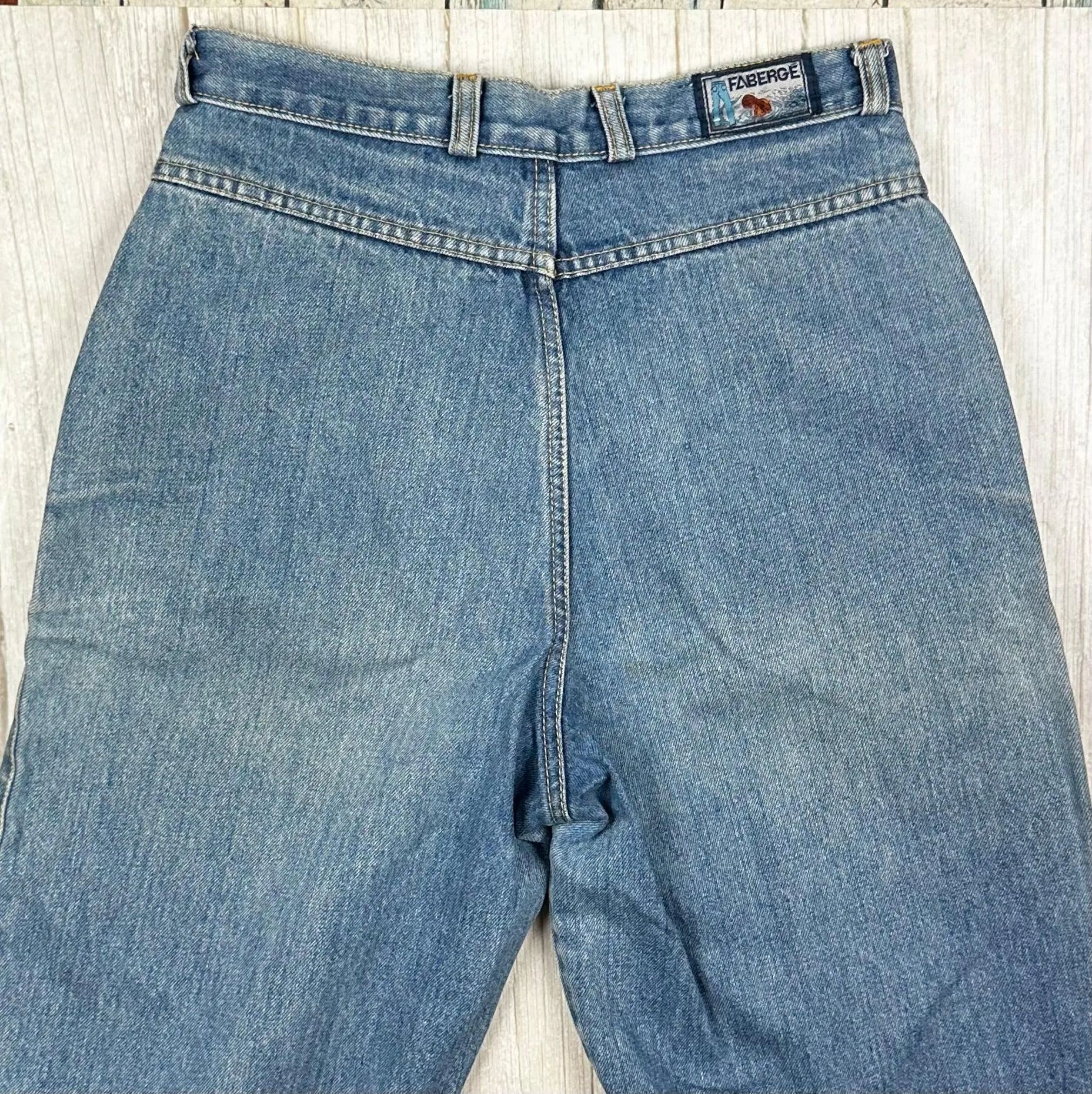Fabergé 1980's Deadstock High Waisted Baggies Jeans