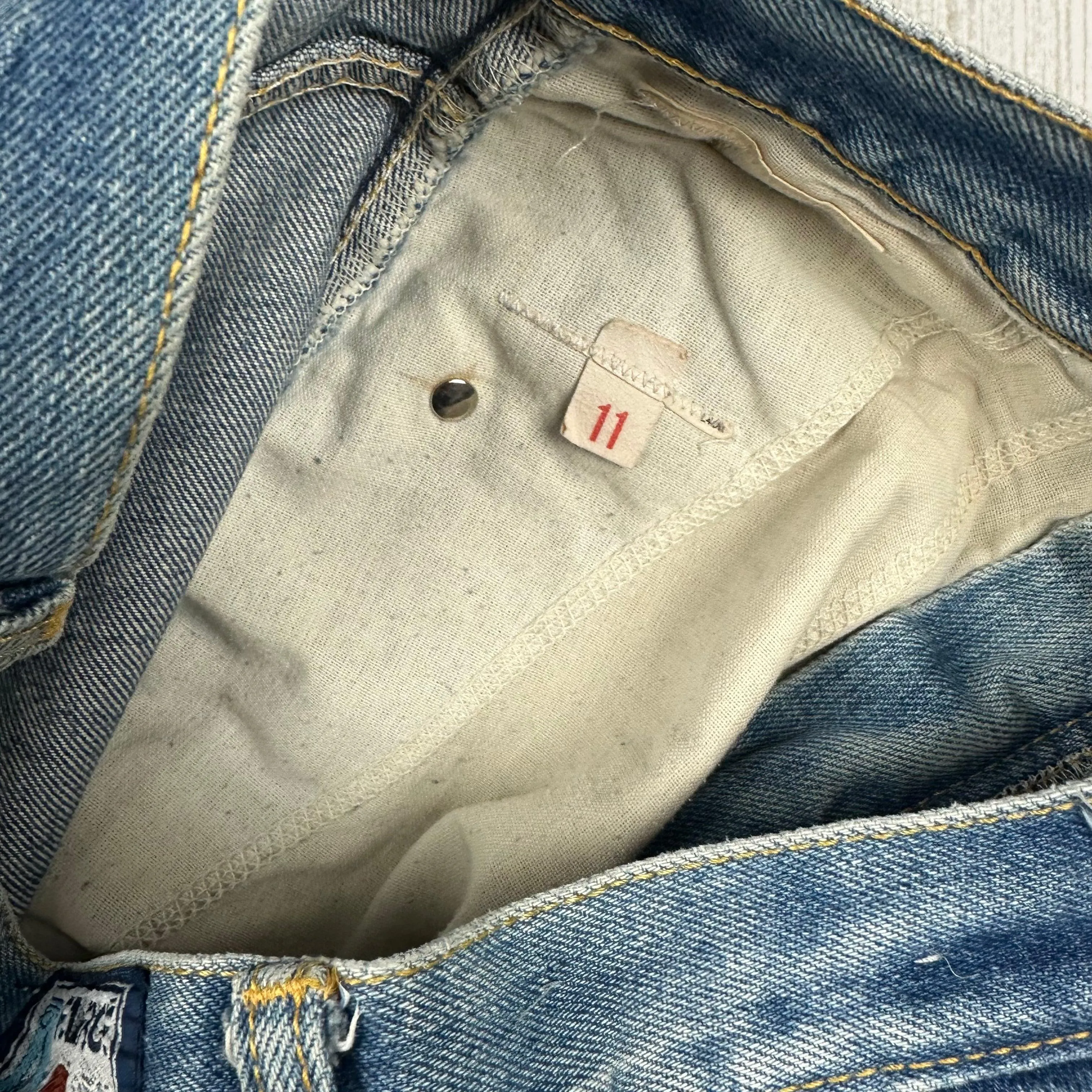 Fabergé 1980's Deadstock High Waisted Baggies Jeans