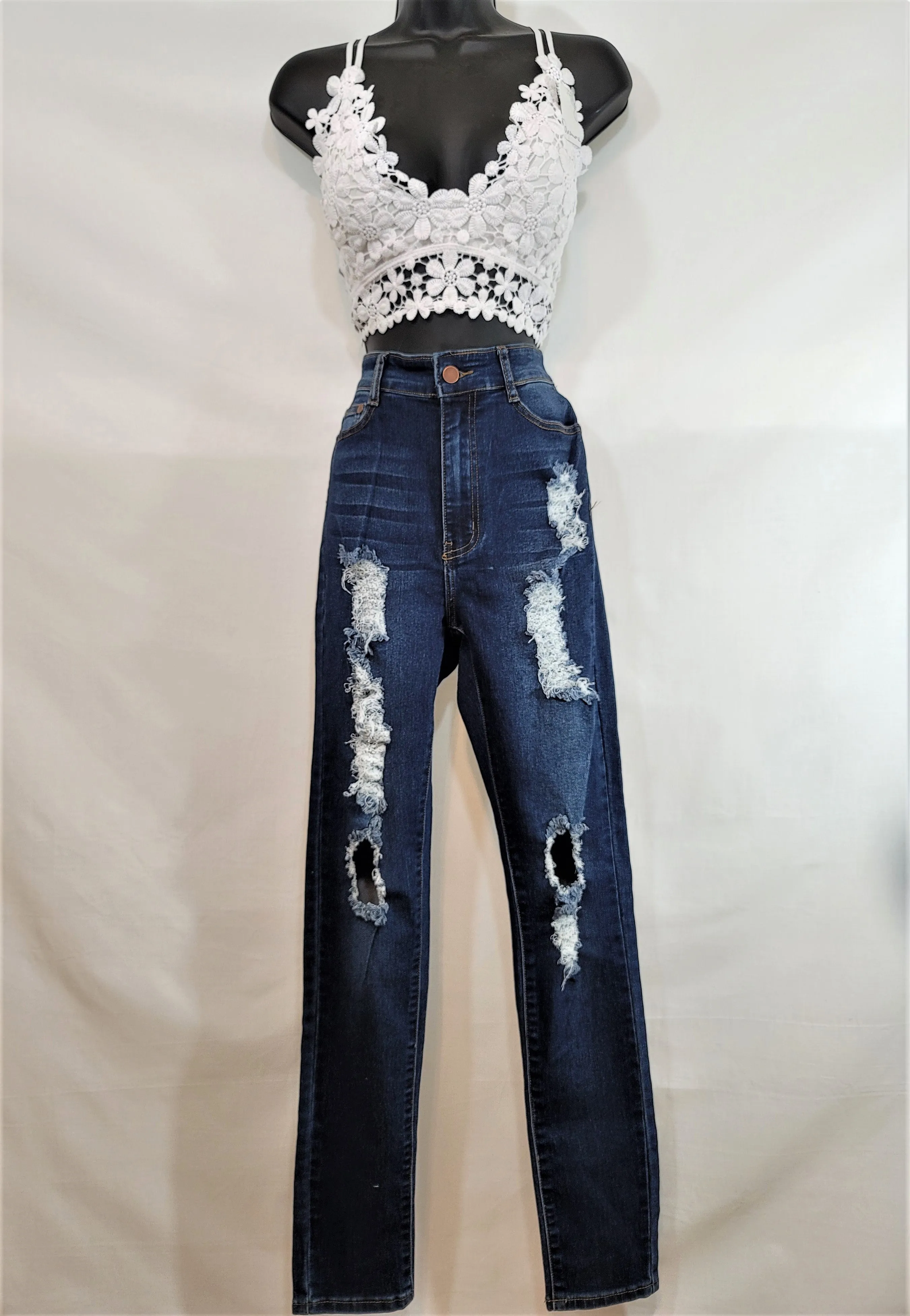 Fashion Nova Distressed Jeans