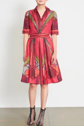 Fit and Flare shirt dress - Vintage
