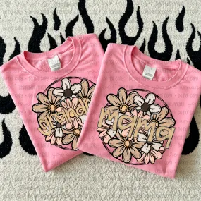 Floral Bouquet shirt - must select title