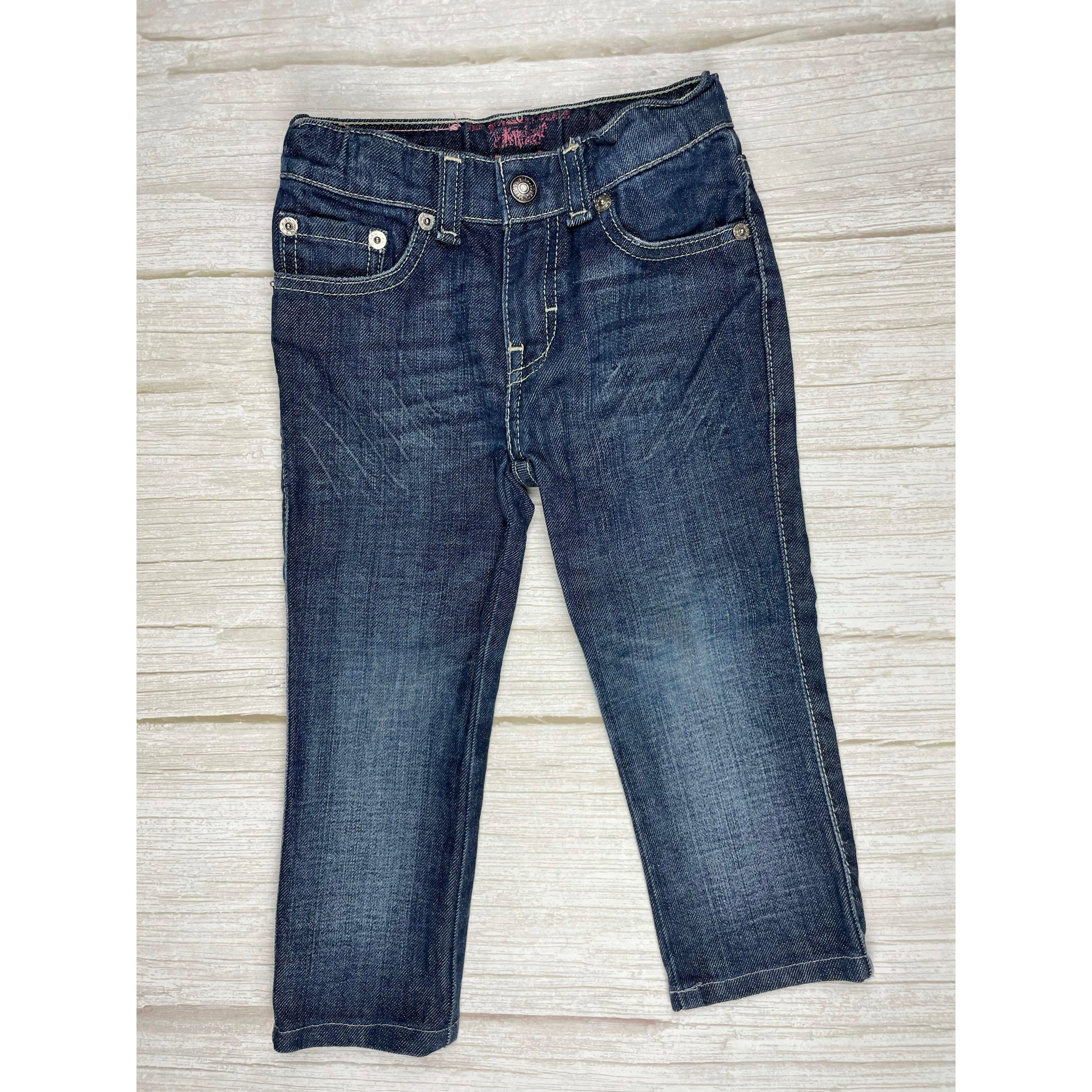 Girls Stretch Skinny Levis Jeans - Size 4