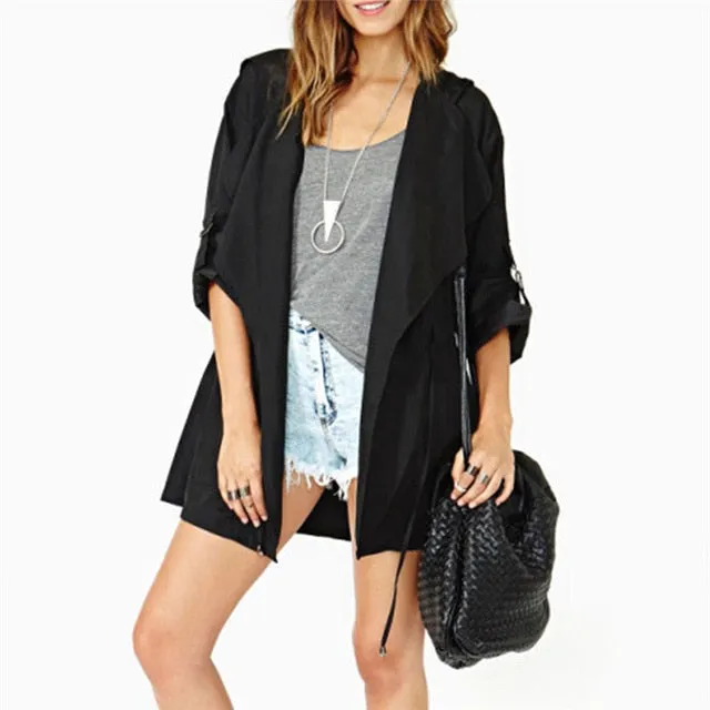 Hooded Trench Coat