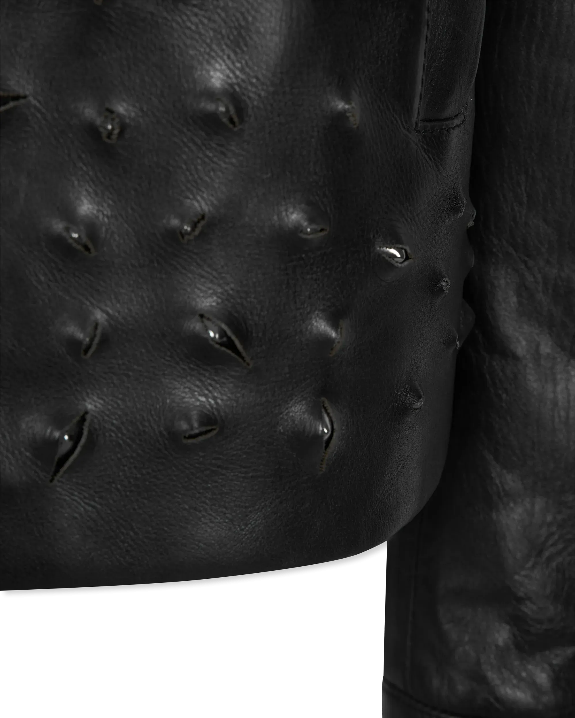 Laser Cut Studded  Jacket