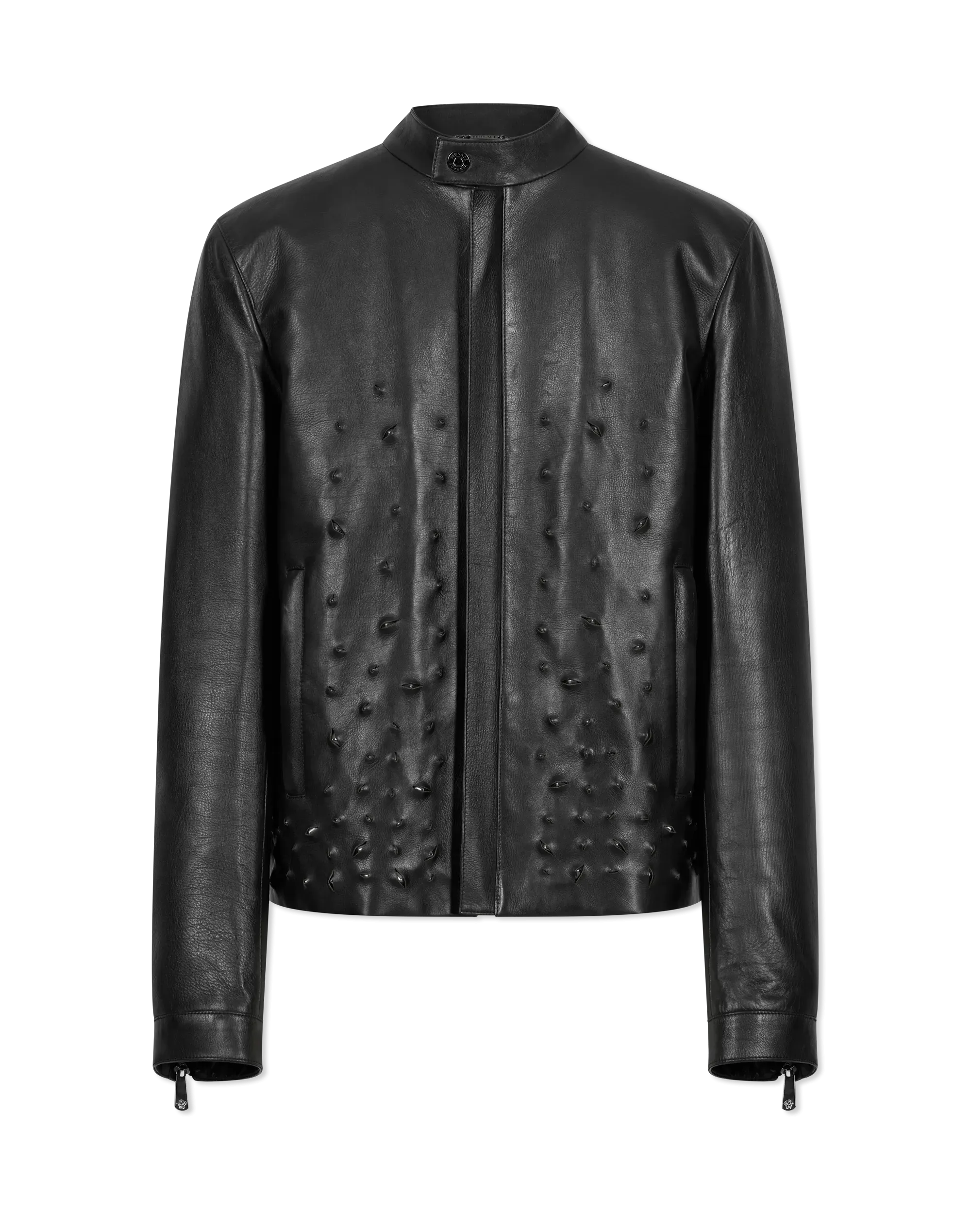 Laser Cut Studded  Jacket