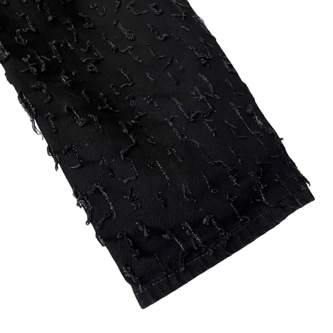 Levi's 550 Relaxed Jeans (distressed) in Carbon / 38" x 32"