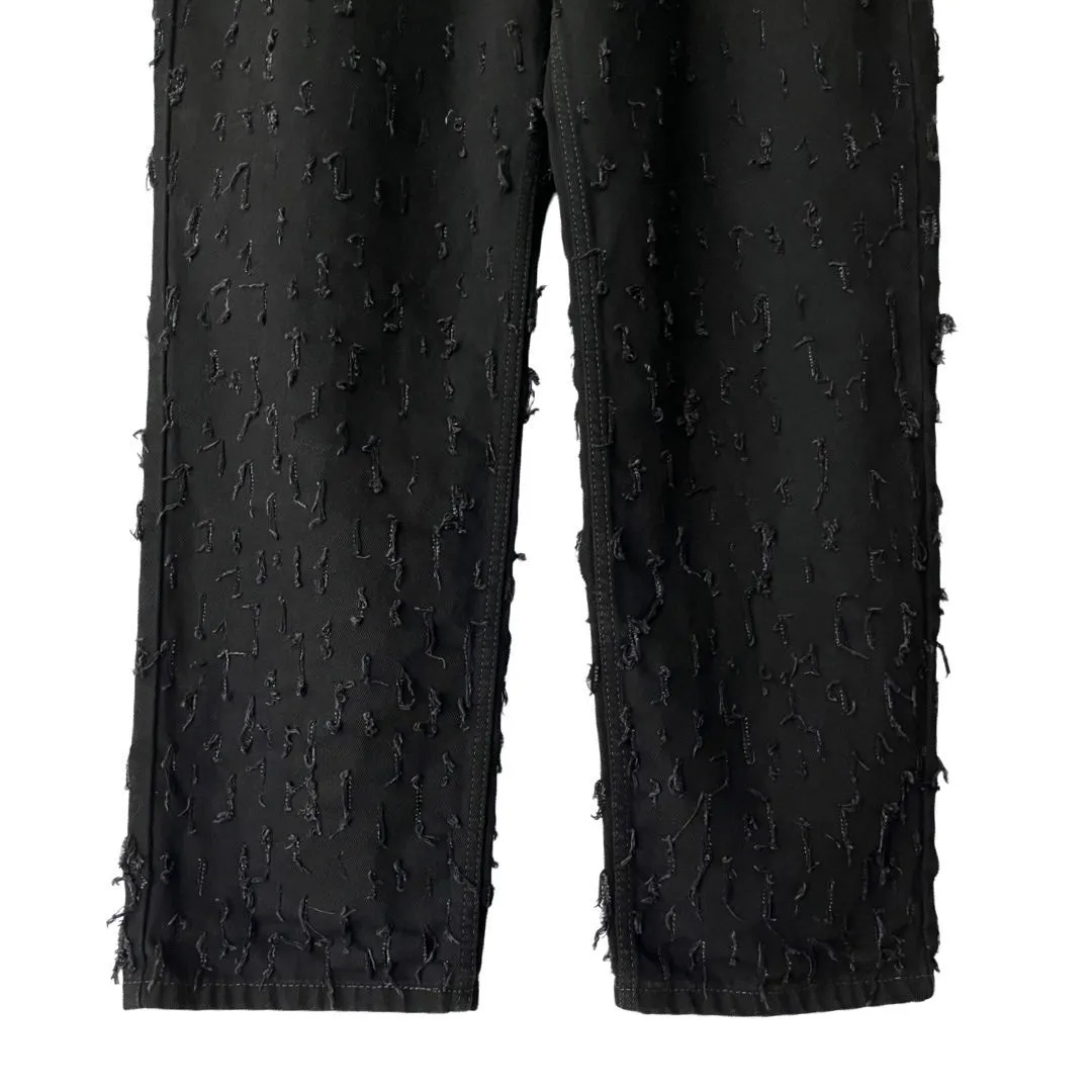 Levi's 550 Relaxed Jeans (distressed) in Carbon / 38" x 32"