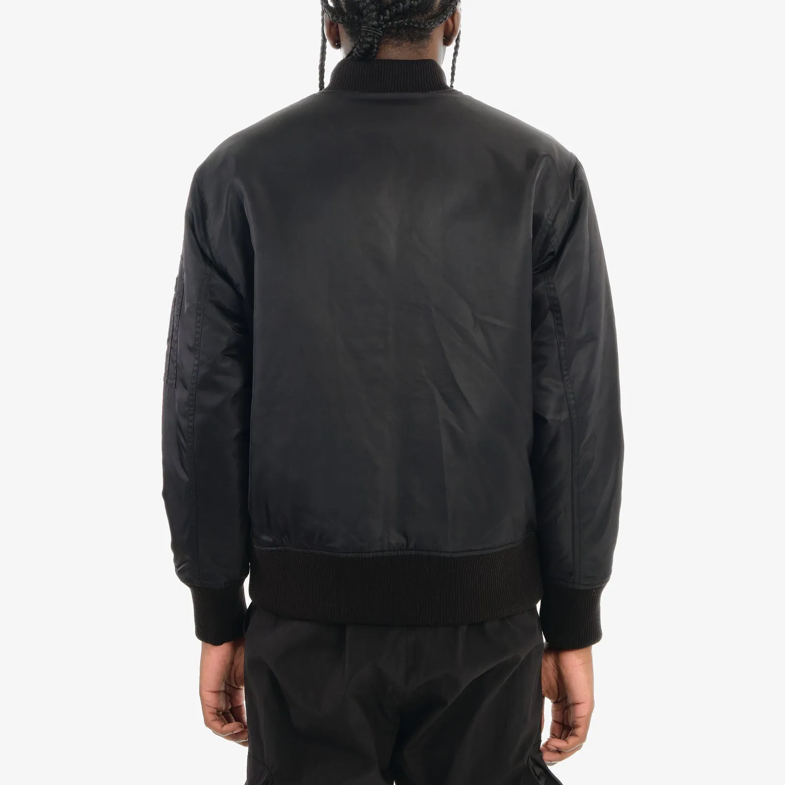 LIFE CODE BLACK BOMBER JACKET