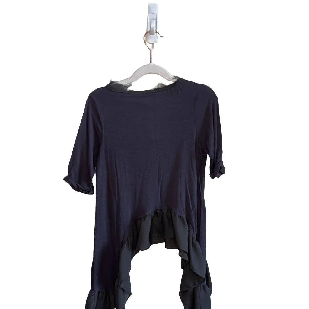 Ls Ruffle Shirt