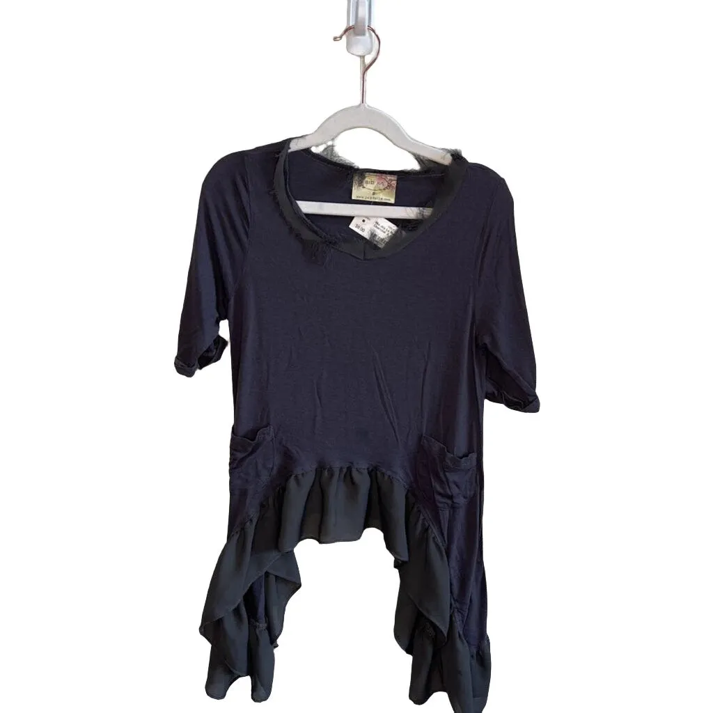 Ls Ruffle Shirt