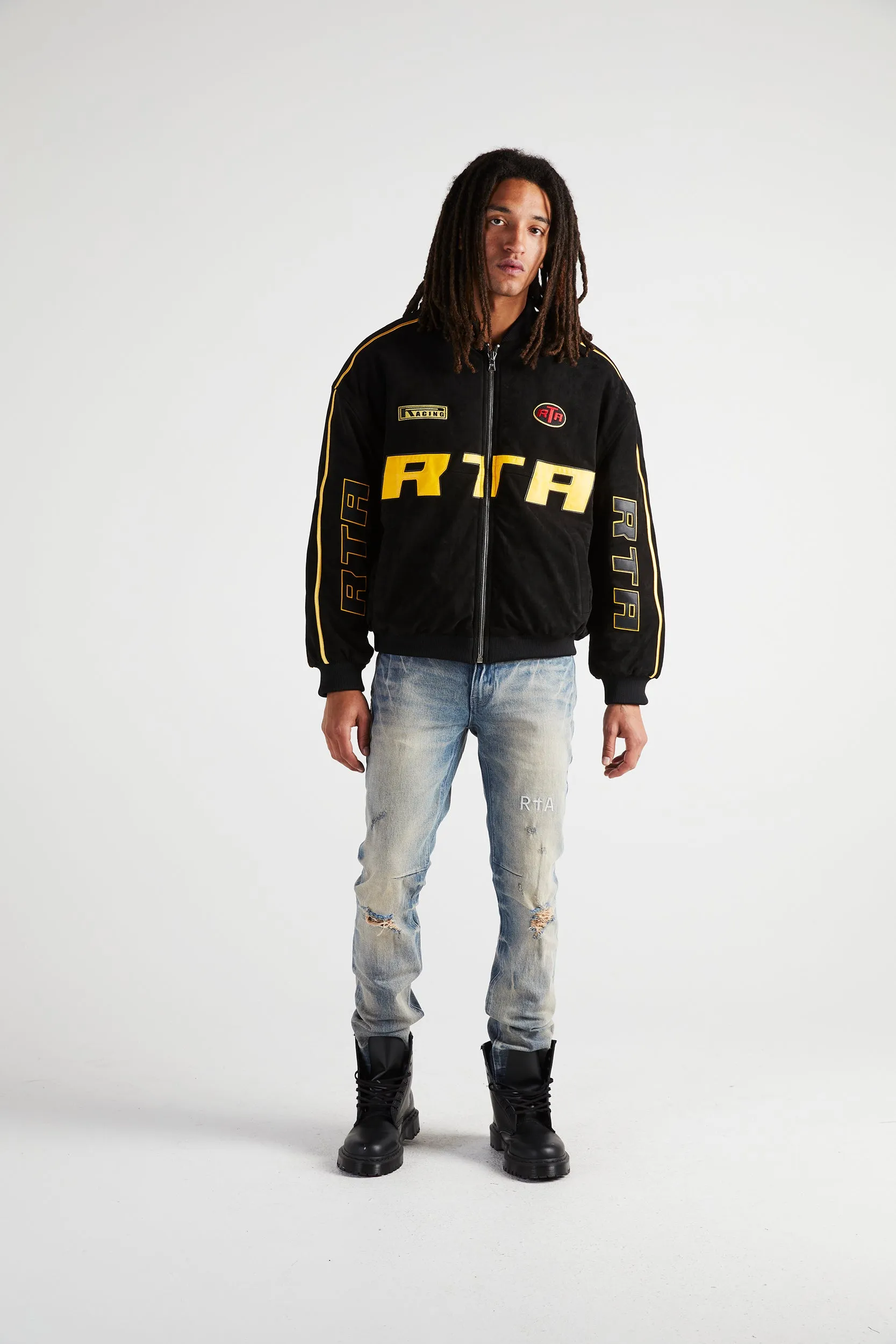 MARKO JACKET | BLACK LOGO RACING