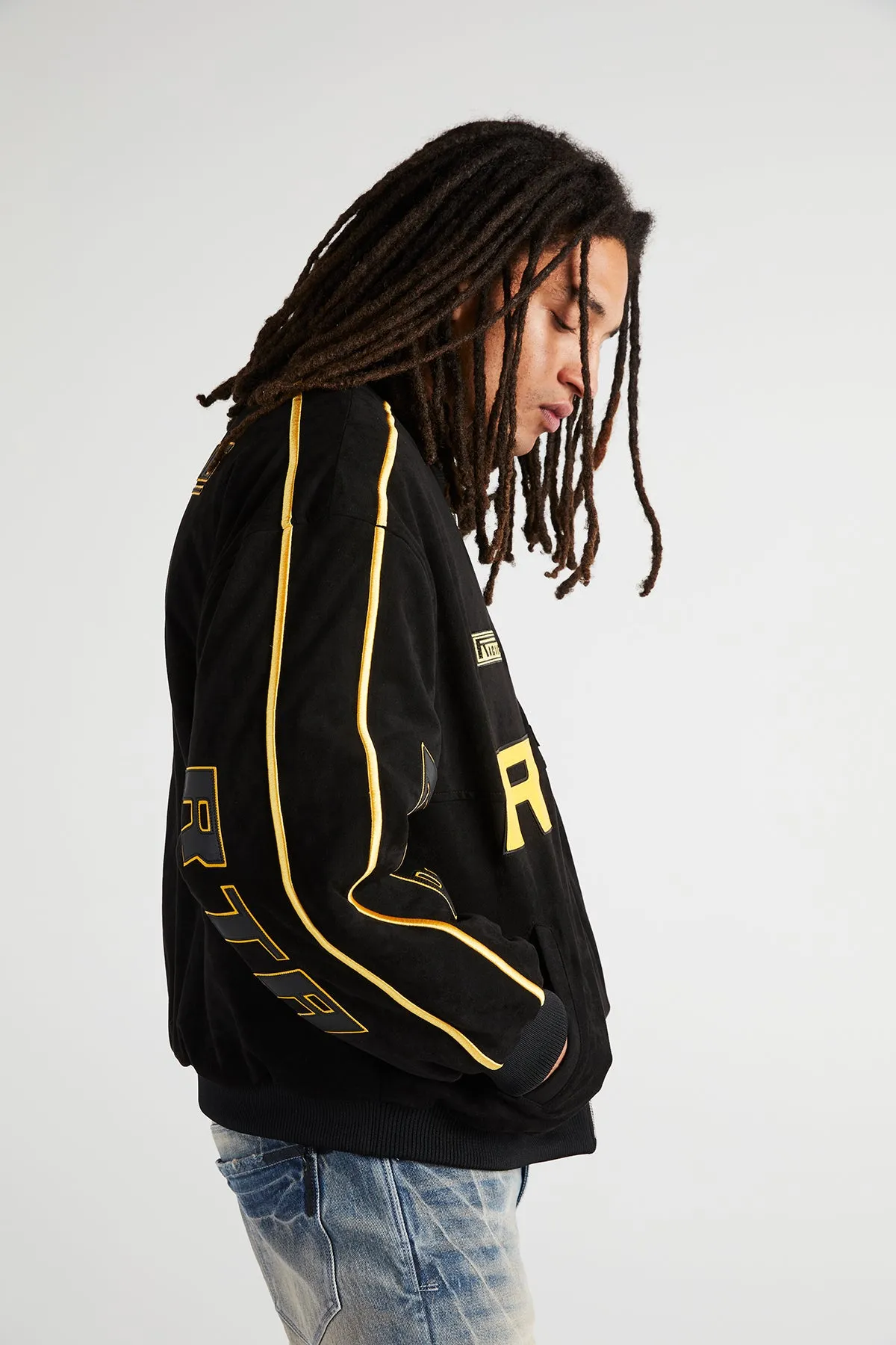 MARKO JACKET | BLACK LOGO RACING