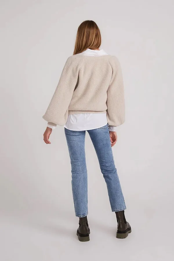 MARSEILLE V-NECK WOOL JUMPER