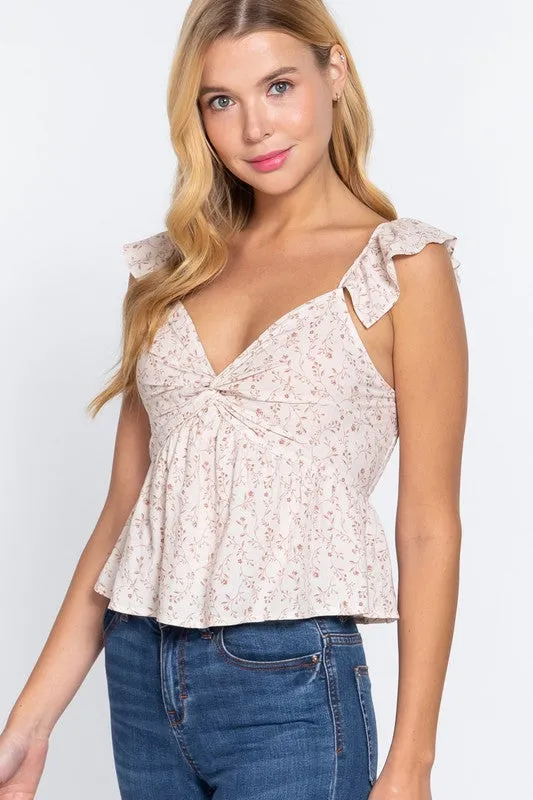 Mocha Hailey Top
