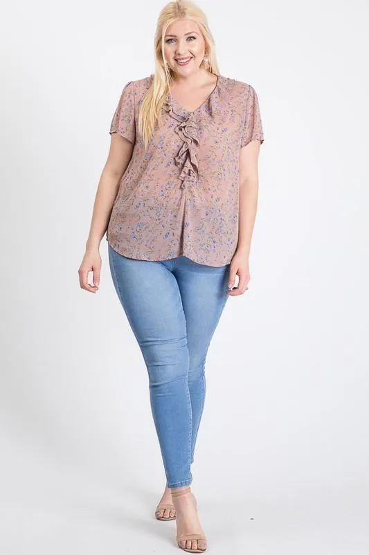 On-Fleek Ruffle Top