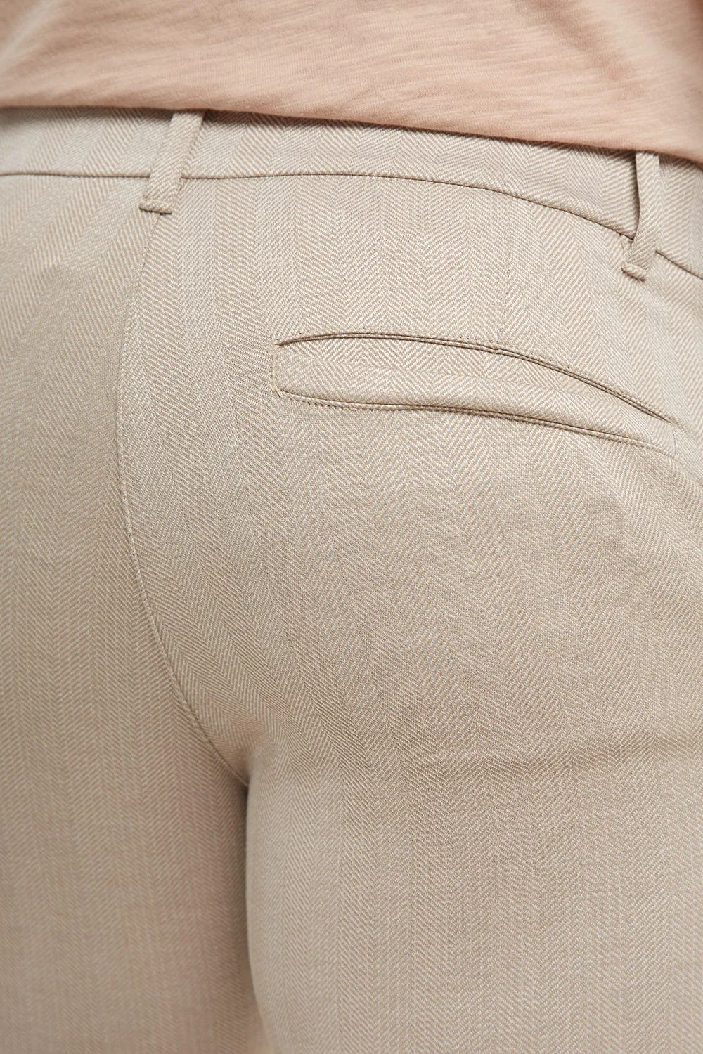 Patterned Trouser in Sand