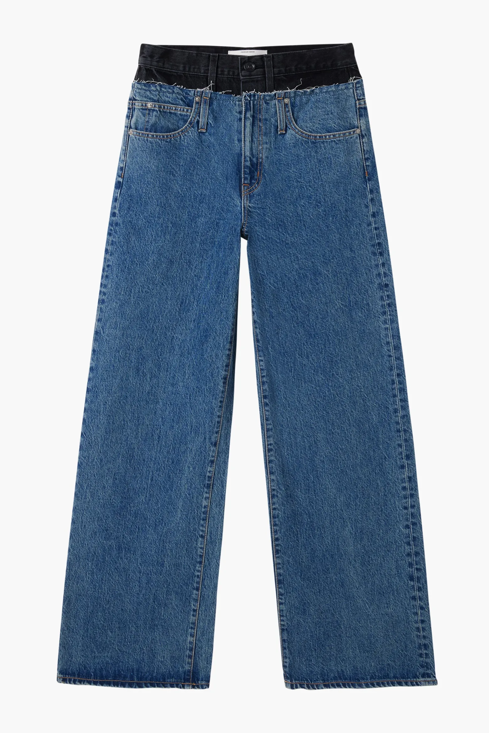 RE-WORKED EVA DOUBLE WAISTBAND JEAN
