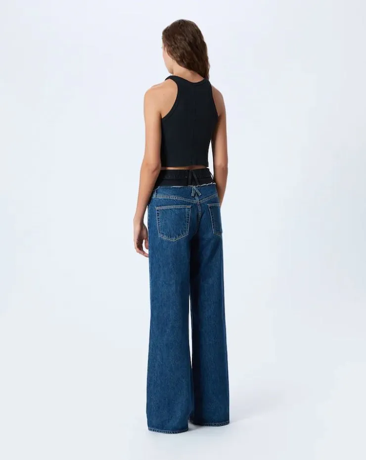 RE-WORKED EVA DOUBLE WAISTBAND JEAN