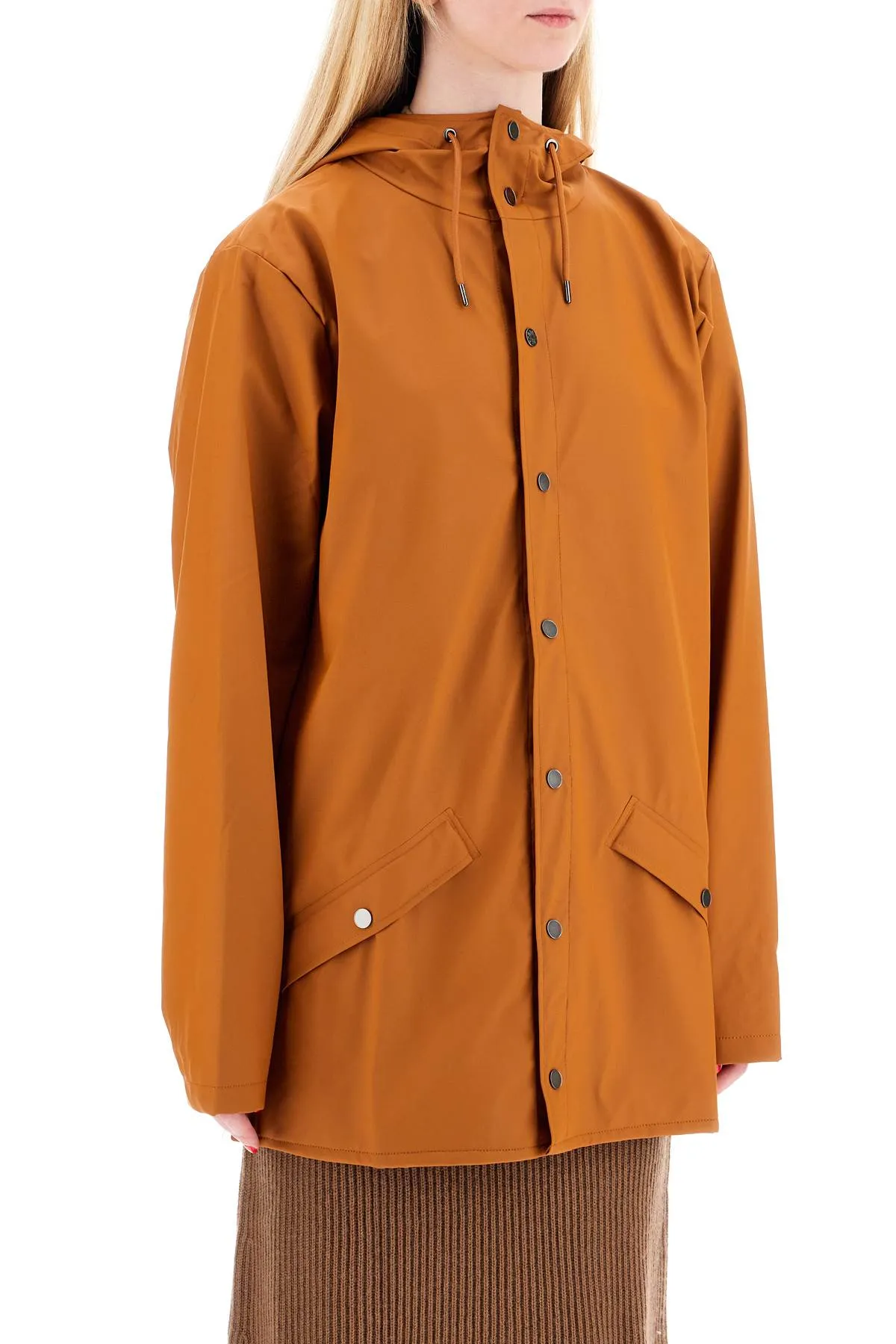 unisex rain jacket 12010 RUST