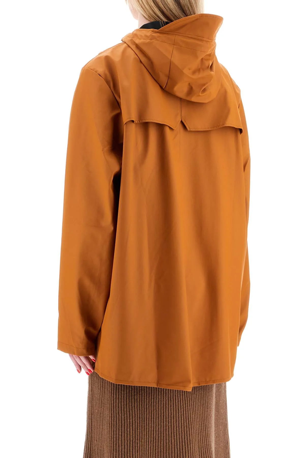 unisex rain jacket 12010 RUST